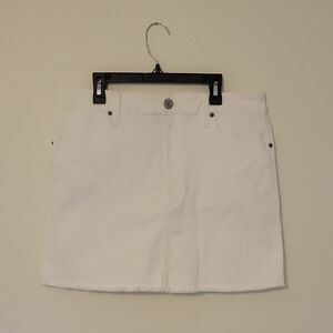 Mudd White Mini Skirt